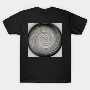 yellow spiral clocks T-Shirt